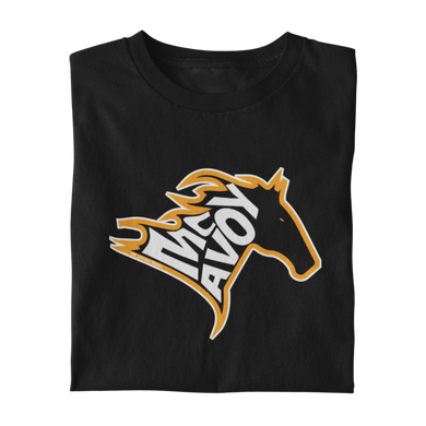 Charlie McAvoy Boston Bruins Black Stallion Horse T Shirt