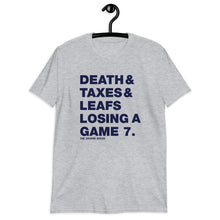 Death Taxes Leafs Losing a Game 7