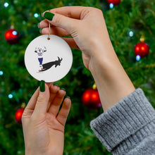 The GOAT Shadow Tom Brady Ceramic Ornament